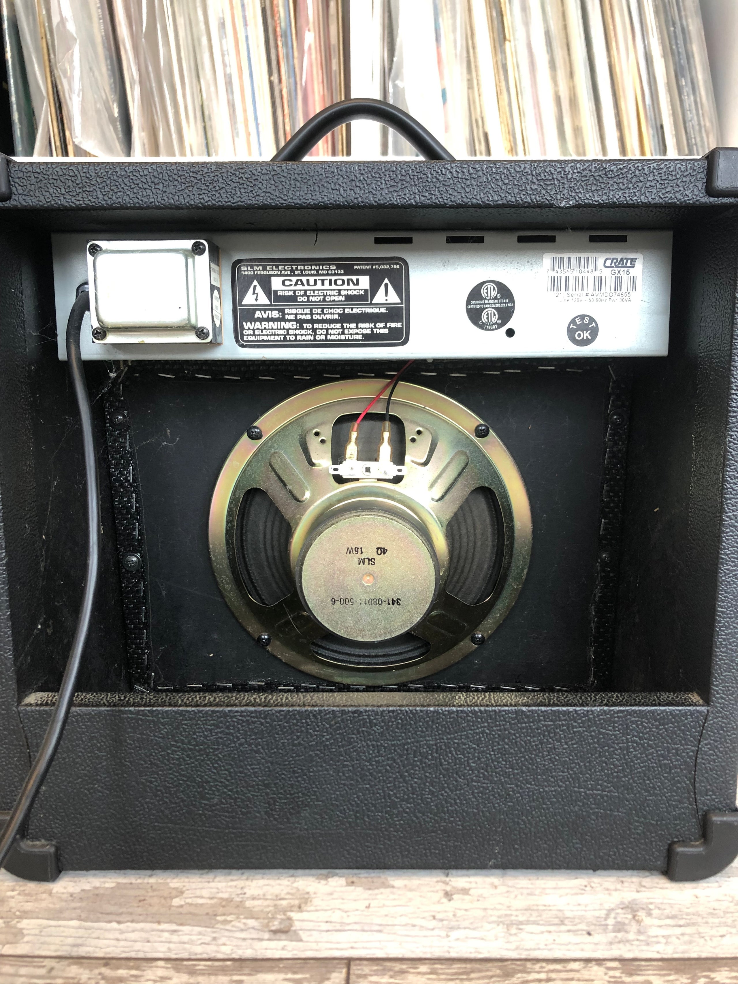 Crate GX 15 Guitar Amplifier Mr Jeff s Musical Gizmos