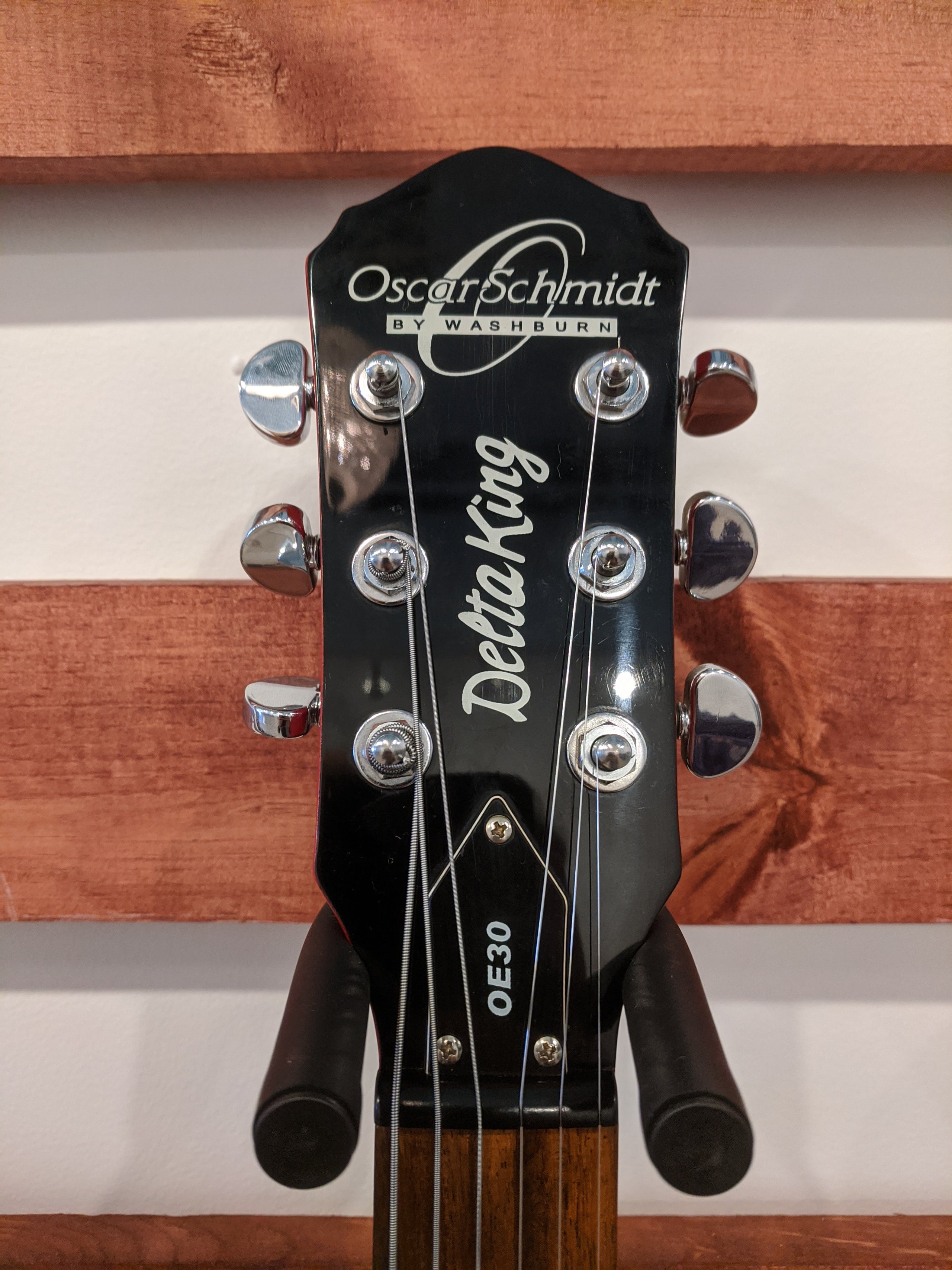 Oscar schmidt by washburn delta king sale